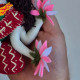 Lakshmi Doll Sewing Pattern PDF – Felt Goddess Inspired Doll