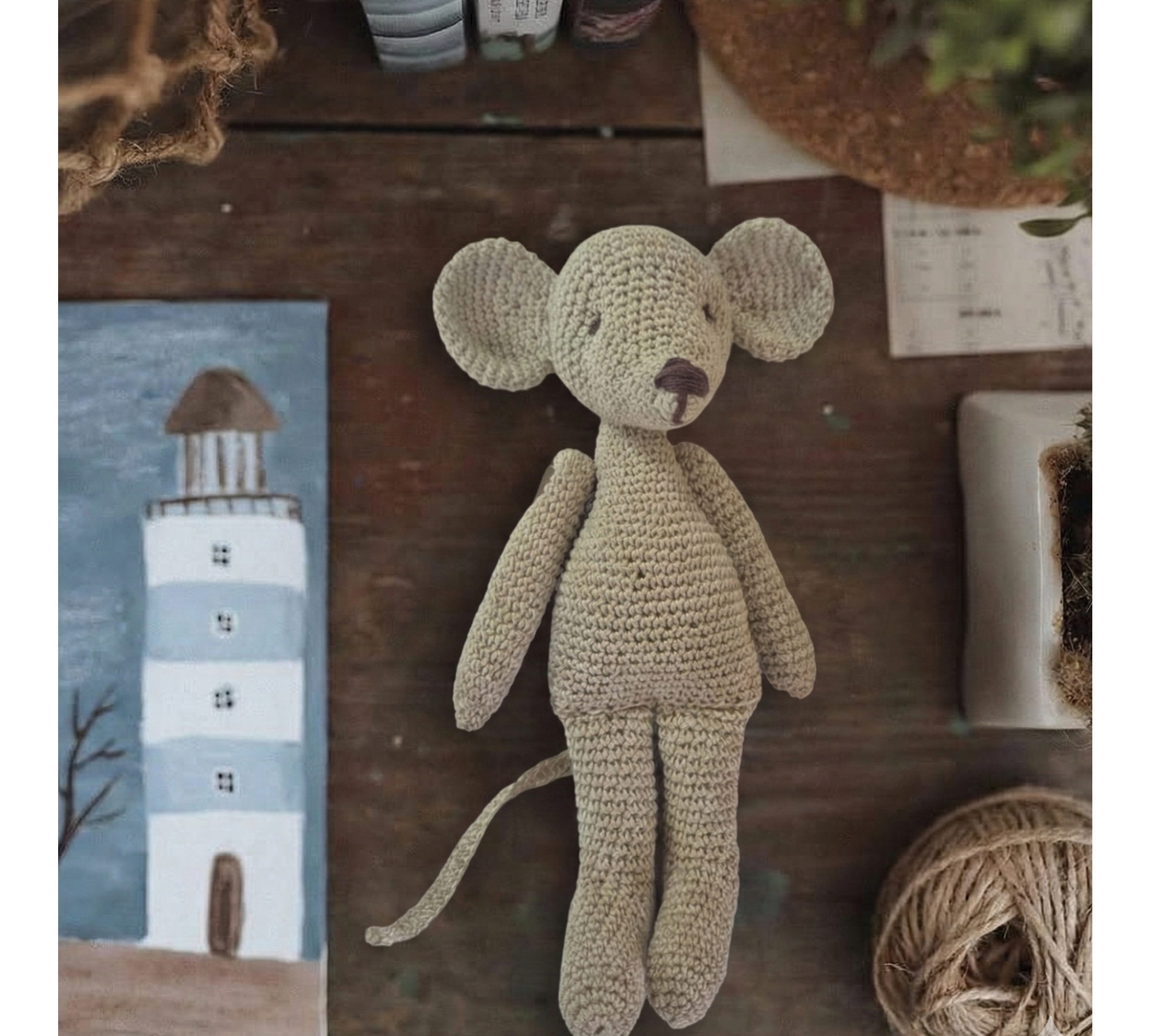 Crochet Mouse Pattern PDF – Amigurumi Toy 17 c