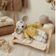 Crochet Mouse Pattern PDF – Amigurumi Mouse with Gardener Outfit