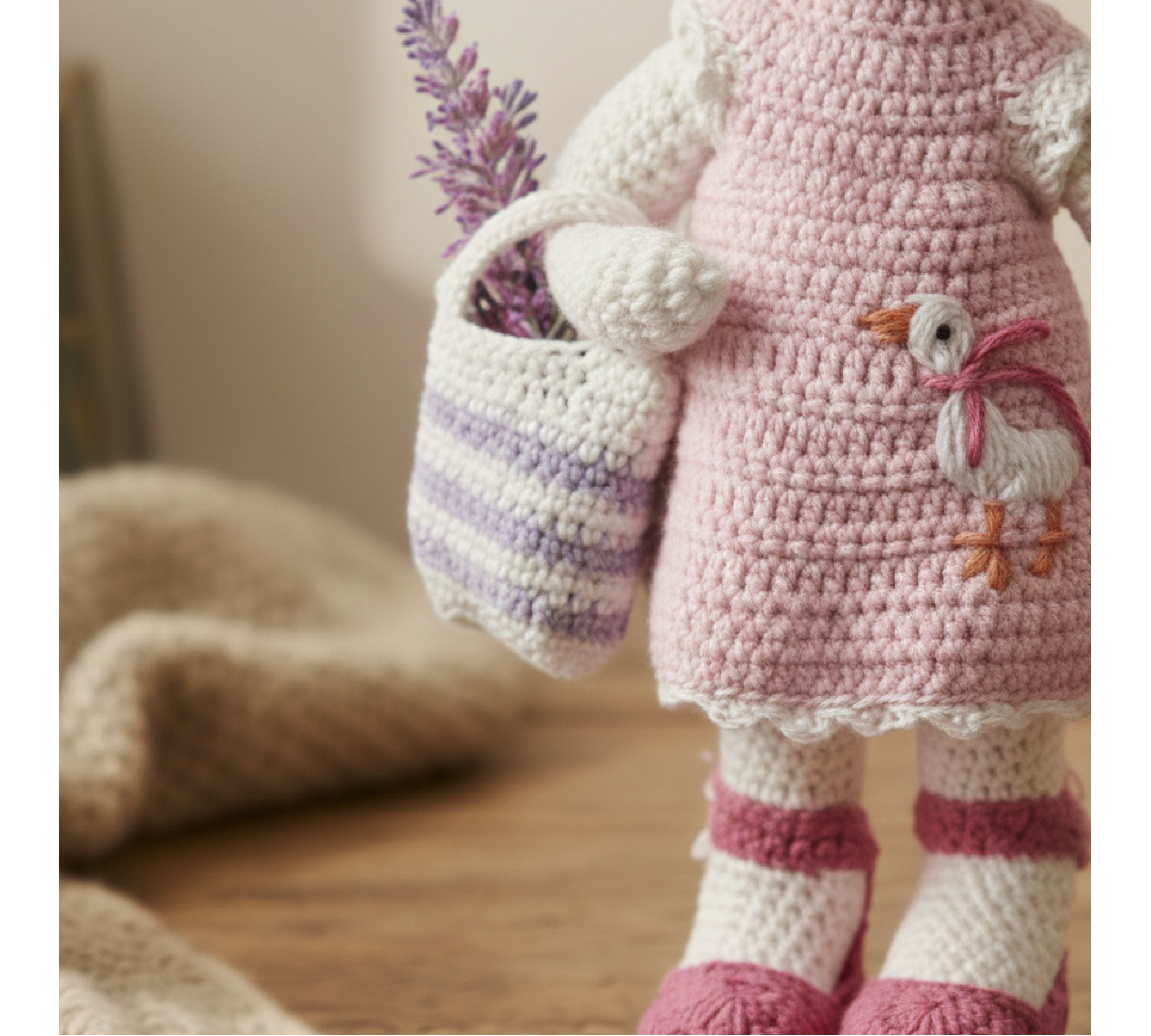 Crochet Bunny Pattern PDF with Clothes – Amigurumi Bunny and Outfit Set