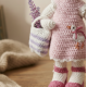 Crochet Bunny Pattern PDF with Clothes – Amigurumi Bunny and Outfit Set