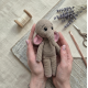 Elephant Crochet Pattern PDF – Amigurumi Elephant Toy 21 cm