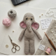 Elephant Crochet Pattern PDF – Amigurumi Elephant Toy 21 cm