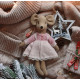 Christmas Mouse Sewing Pattern PDF – Felt Mice with Festive Clothes (Santa Outfit, 6 inch)
