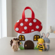 Pocket Felt Animal Sewing Pattern PDF – Mini Toys and Mushroom Bag Set