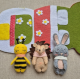 Pocket Felt Animal Sewing Pattern PDF – Mini Toys and Mushroom Bag Set