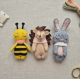 Pocket Felt Animal Sewing Pattern PDF – Mini Toys and Mushroom Bag Set