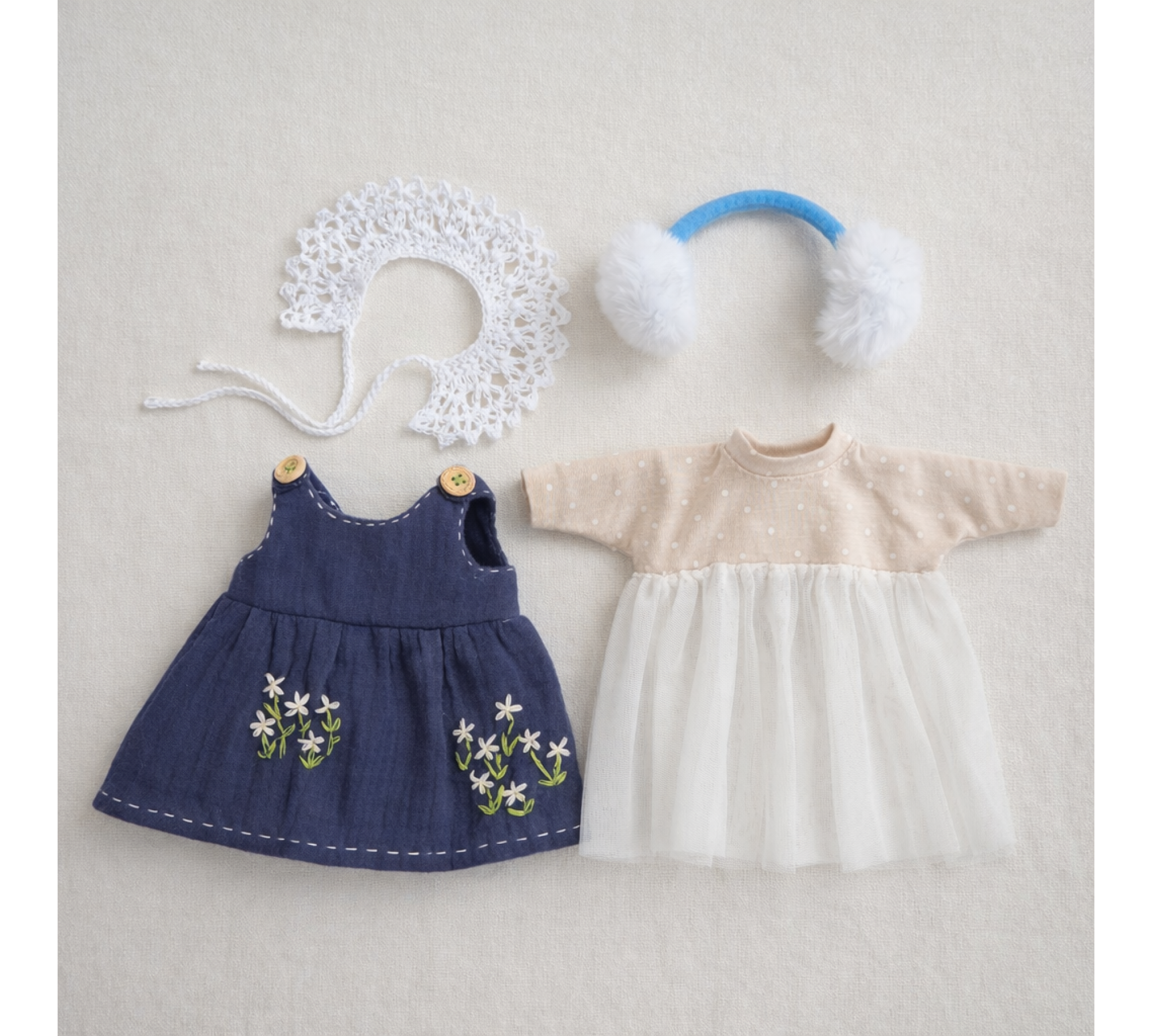 Goose Sewing Pattern PDF – Stuffed Animal Goose Doll with Clothes