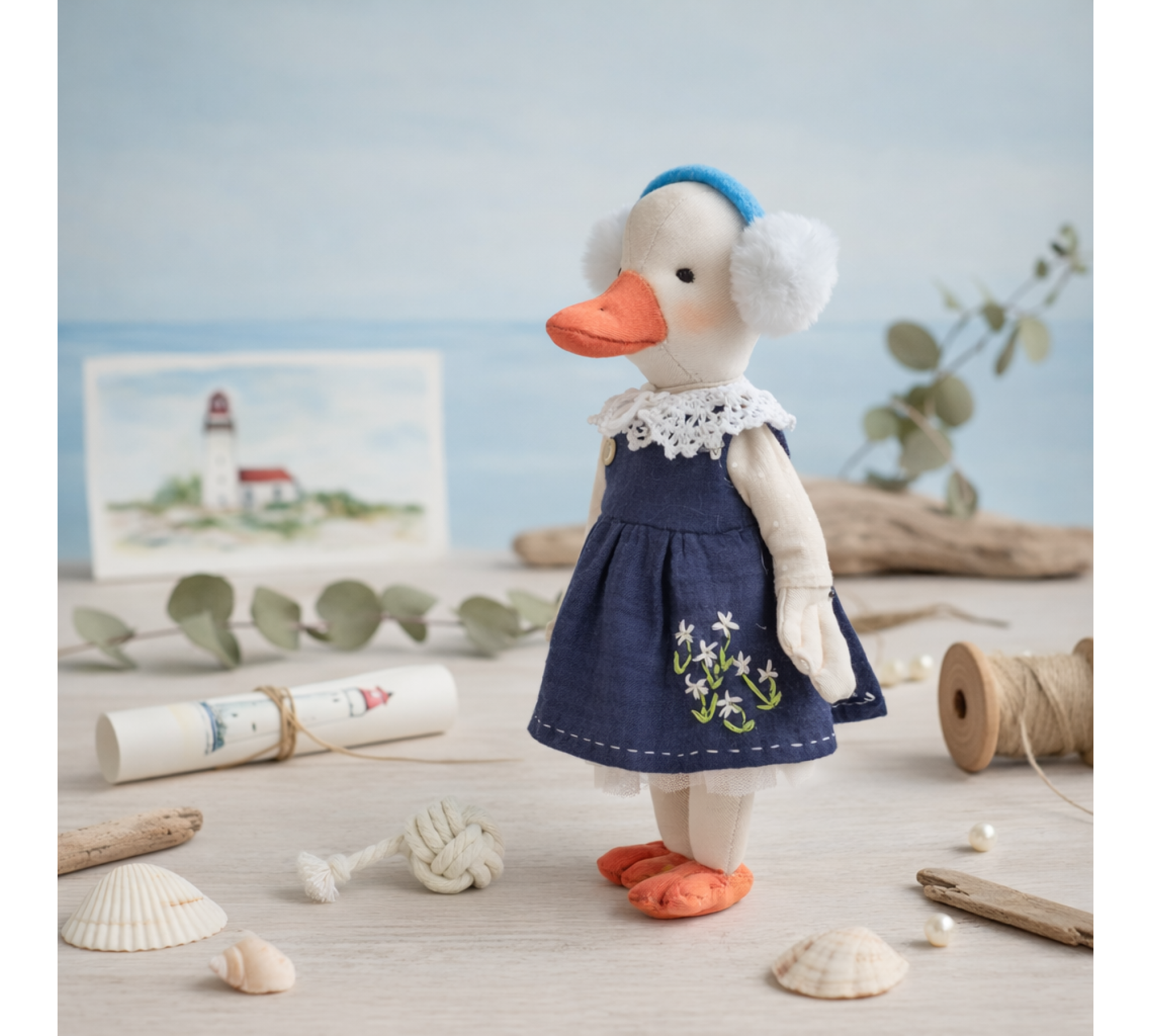Goose Sewing Pattern PDF – Stuffed Animal Goose Doll with Clothes Goose Sewing Pattern PDF – Stuffed Animal Goose Doll with Clothes