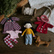 Mini Rag Doll and Dog Sewing Pattern PDF – Doll with Clothes