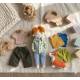 Rag Boy Doll Sewing Pattern PDF – Doll with Clothes and Corgi