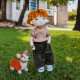 Rag Boy Doll Sewing Pattern PDF – Doll with Clothes and Corgi