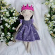 Princess Rag Doll Sewing Pattern PDF – Fabric Doll with Clothes