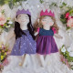 Princess Rag Doll Sewing Pattern PDF – Fabric Doll with Clothes