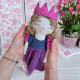 Princess Rag Doll Sewing Pattern PDF – Fabric Doll with Clothes