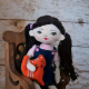 Mini Rag Doll Sewing Pattern PDF – Doll with Clothes and Cat