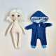 Anime Rag Doll Sewing Pattern PDF – Doll with Shark Kigurumi