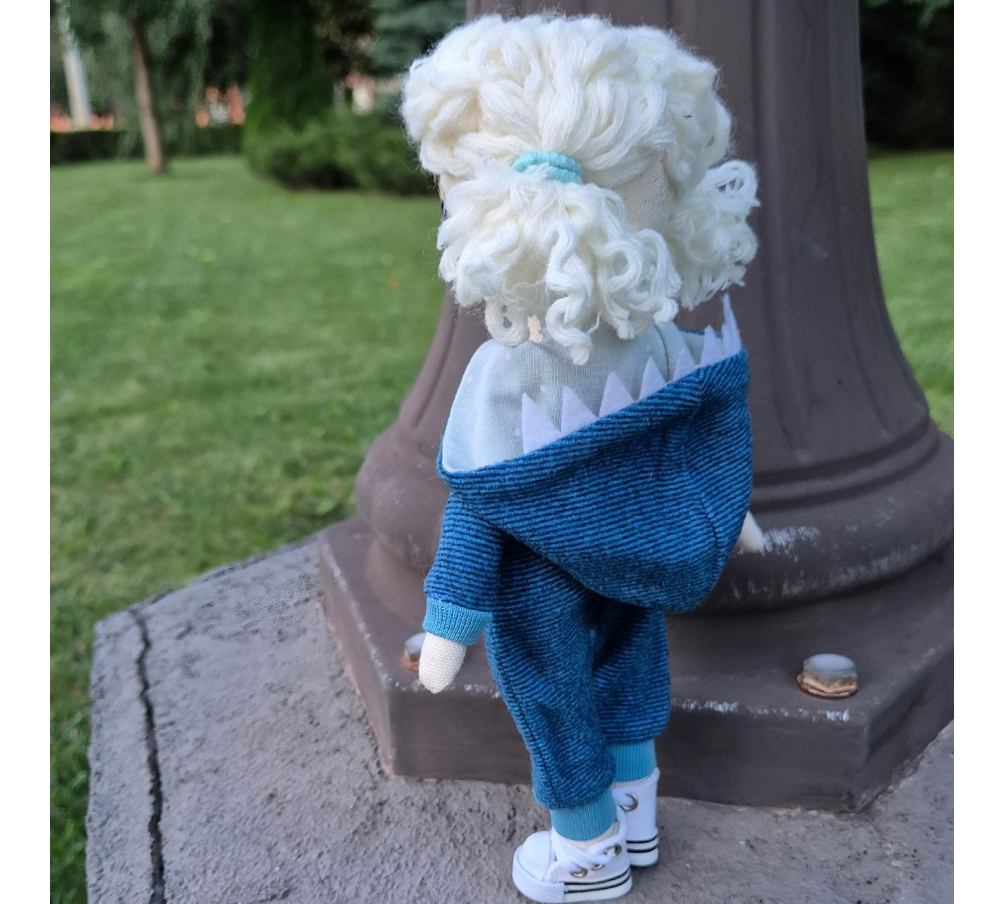 Anime Rag Doll Sewing Pattern PDF – Doll with Shark Kigurumi