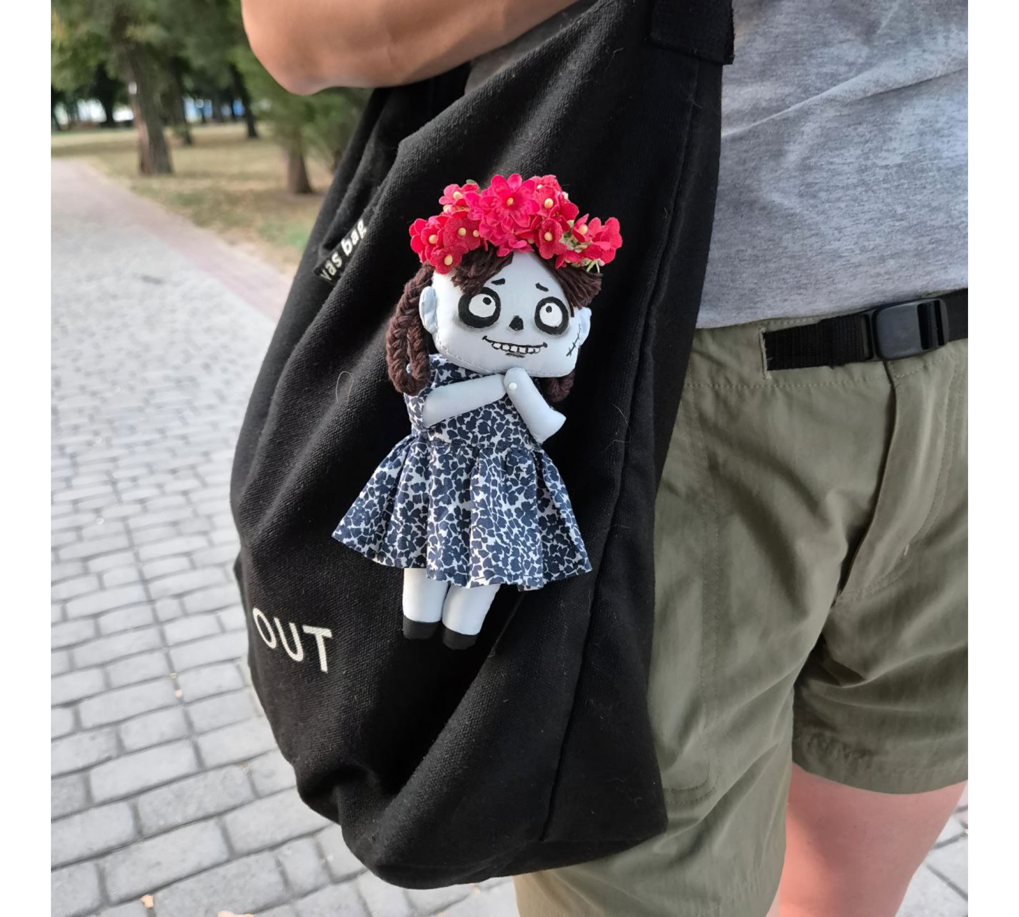 Halloween Witch Doll Sewing Pattern PDF – Hand Sewing Doll