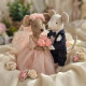 Wedding Mouse Sewing Pattern PDF – Bride and Groom Mouse Doll Tutorial with Clothes