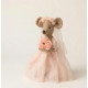 Wedding Mouse Sewing Pattern PDF – Bride and Groom Mouse Doll Tutorial with Clothes