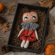 Pumpkin Rag Doll Sewing Pattern PDF – Halloween Doll with Clothes