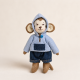 Monkey Sewing Pattern PDF – Stuffed Animal Family Dolls with Clothes