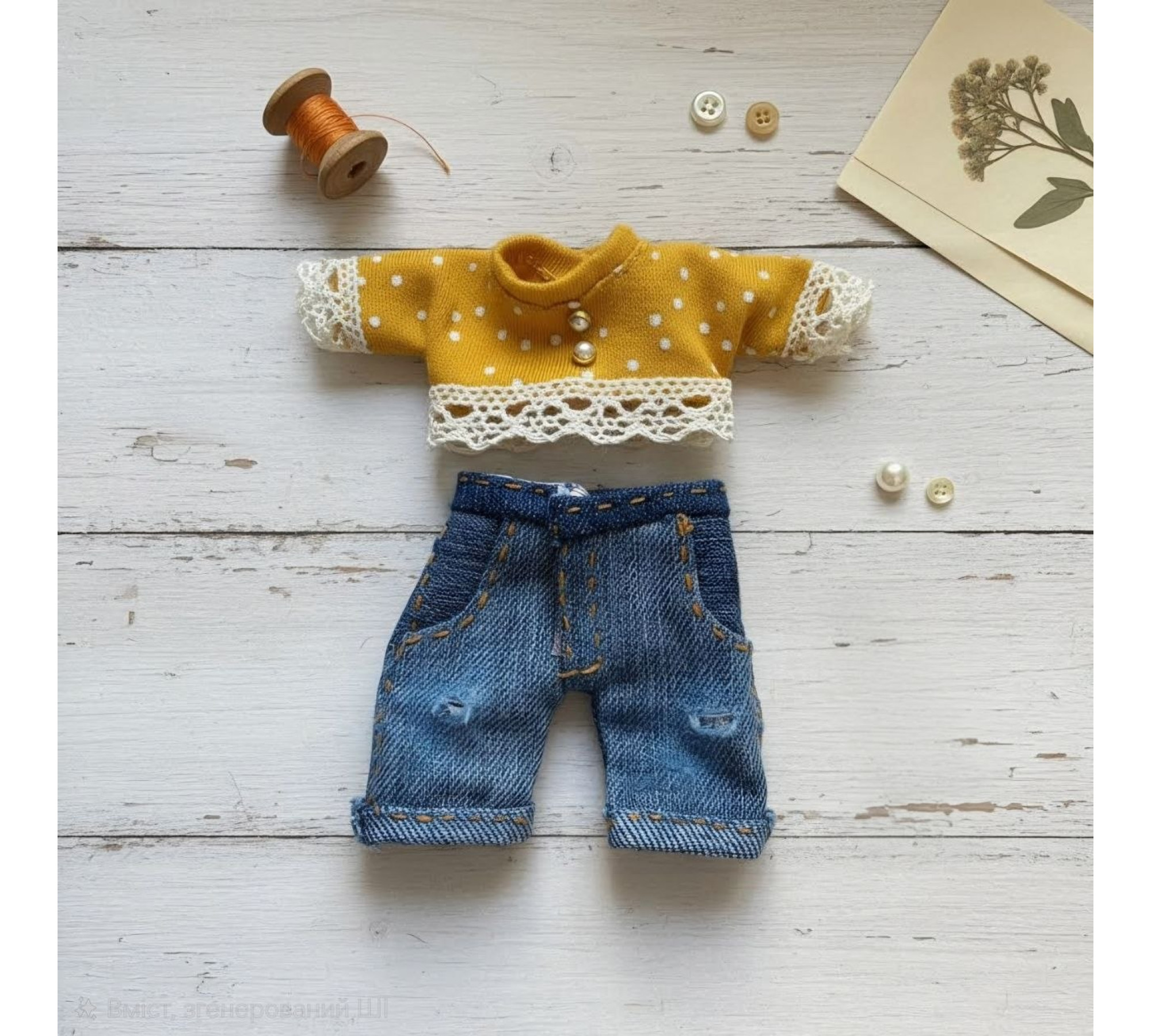 Unicorn Sewing Pattern PDF – Mini Unicorn Doll with Clothes