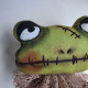 Halloween Frog Doll Sewing Pattern PDF – Primitive Attic Cloth Doll