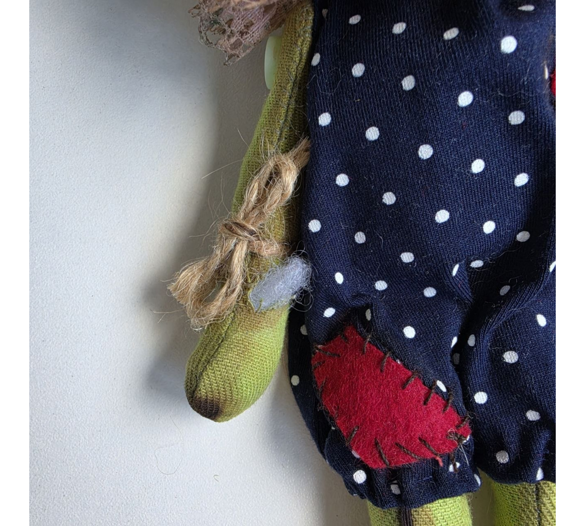 Halloween Frog Doll Sewing Pattern PDF – Primitive Attic Cloth Doll