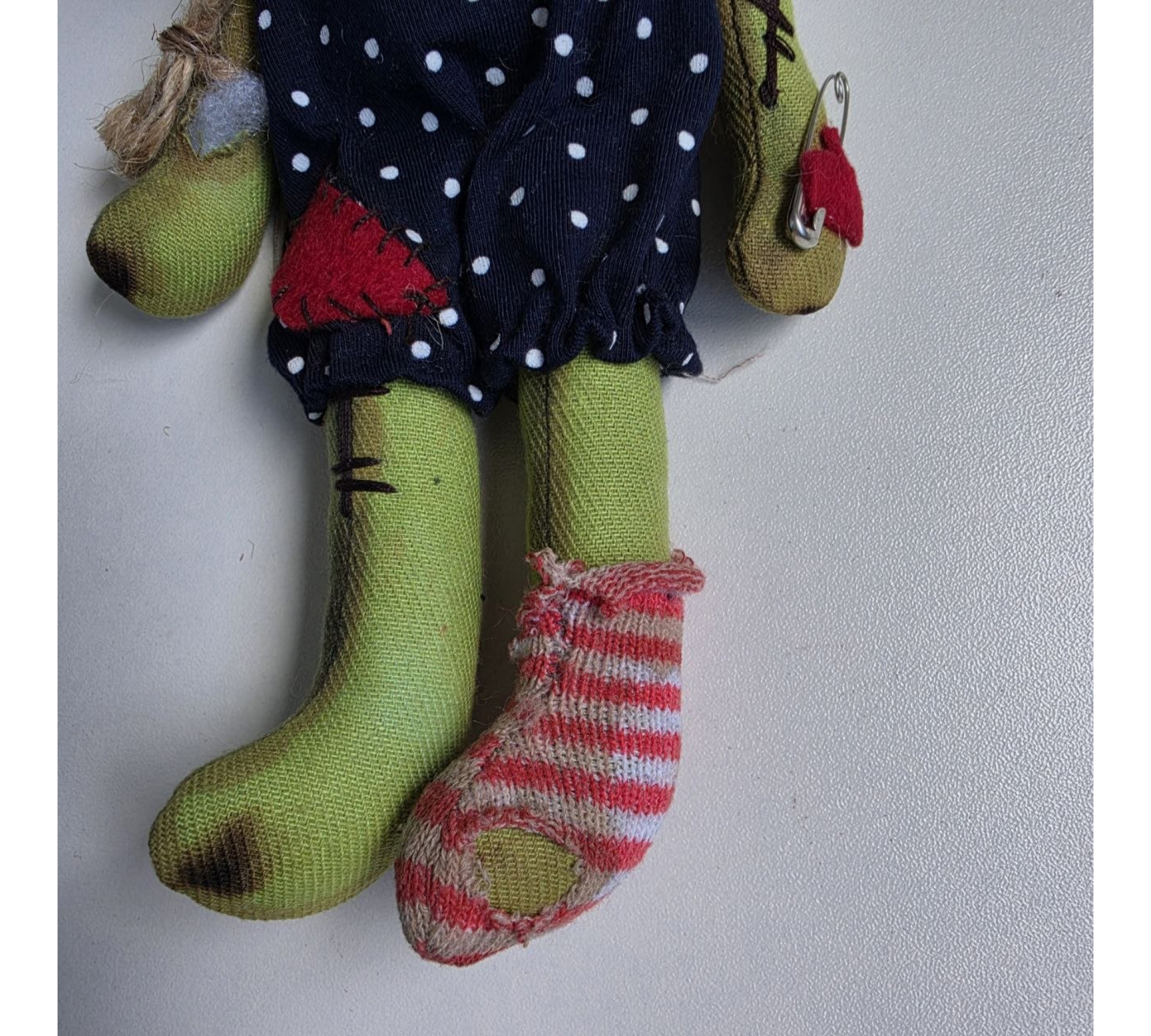 Halloween Frog Doll Sewing Pattern PDF – Primitive Attic Cloth Doll