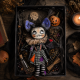 Halloween Bat Doll Sewing Pattern PDF – Primitive Attic Cloth Doll