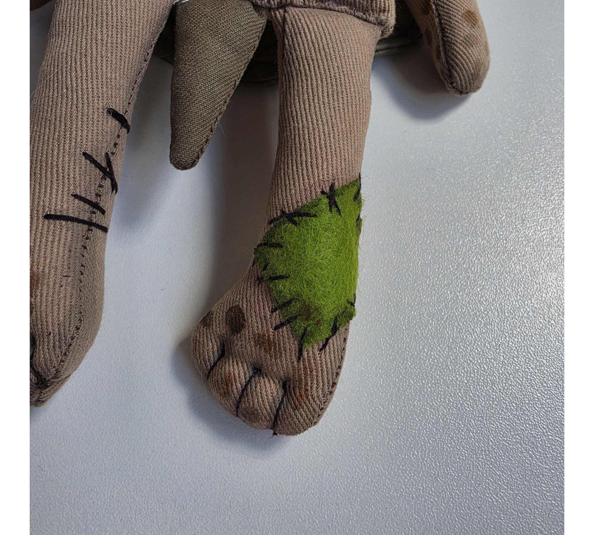 Halloween Turtle Doll Sewing Pattern PDF – Primitive Attic Cloth Doll