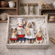 Mouse Baker Sewing Pattern PDF – Cute Mouse Family Doll with Clothes and Bakery Accessories
