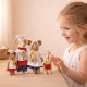 Mouse Baker Sewing Pattern PDF – Cute Mouse Family Doll with Clothes and Bakery Accessories