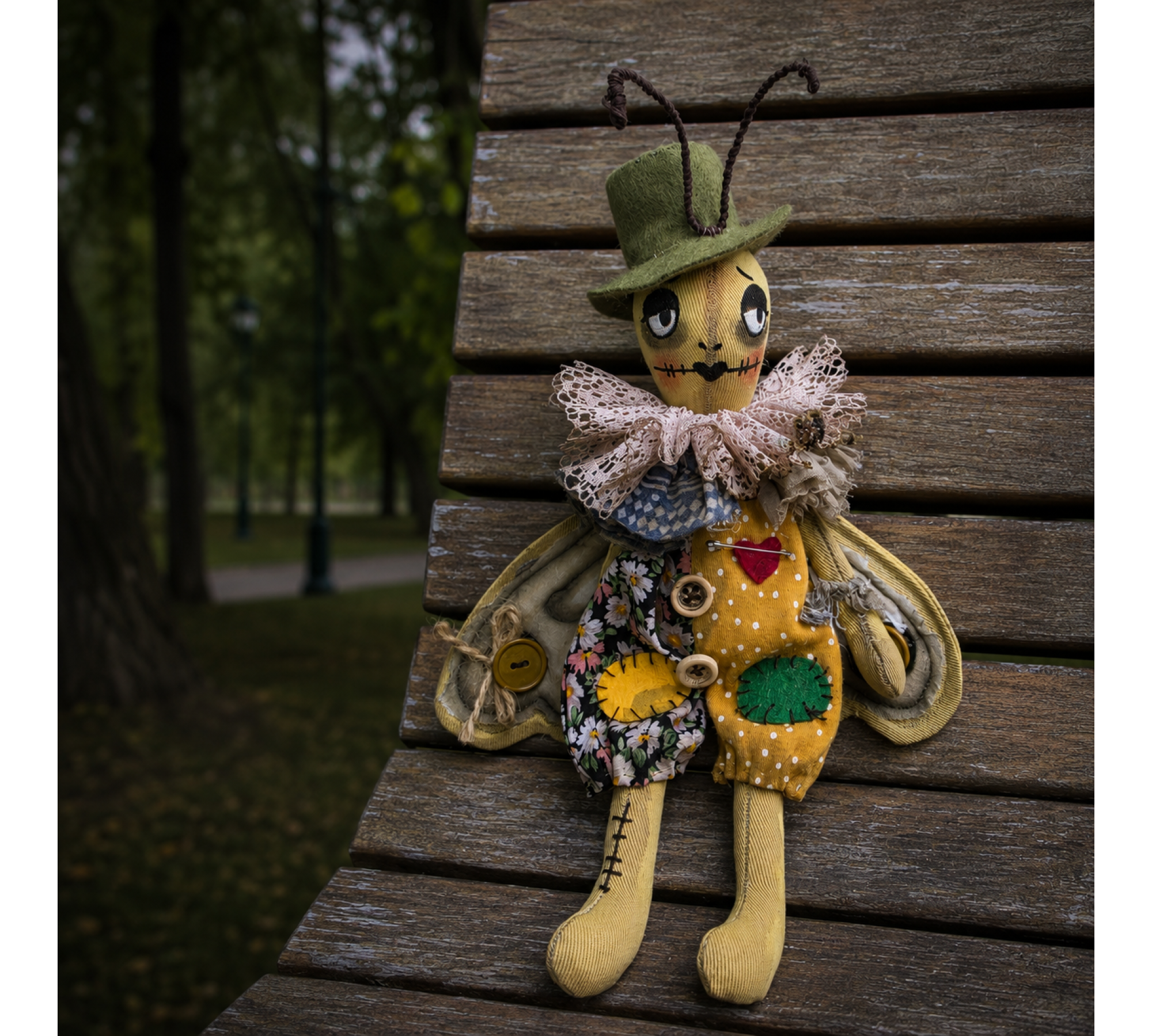 Halloween Attic Doll Pattern Set PDF – Frog, Bat, Cricket & Turtle Bundle