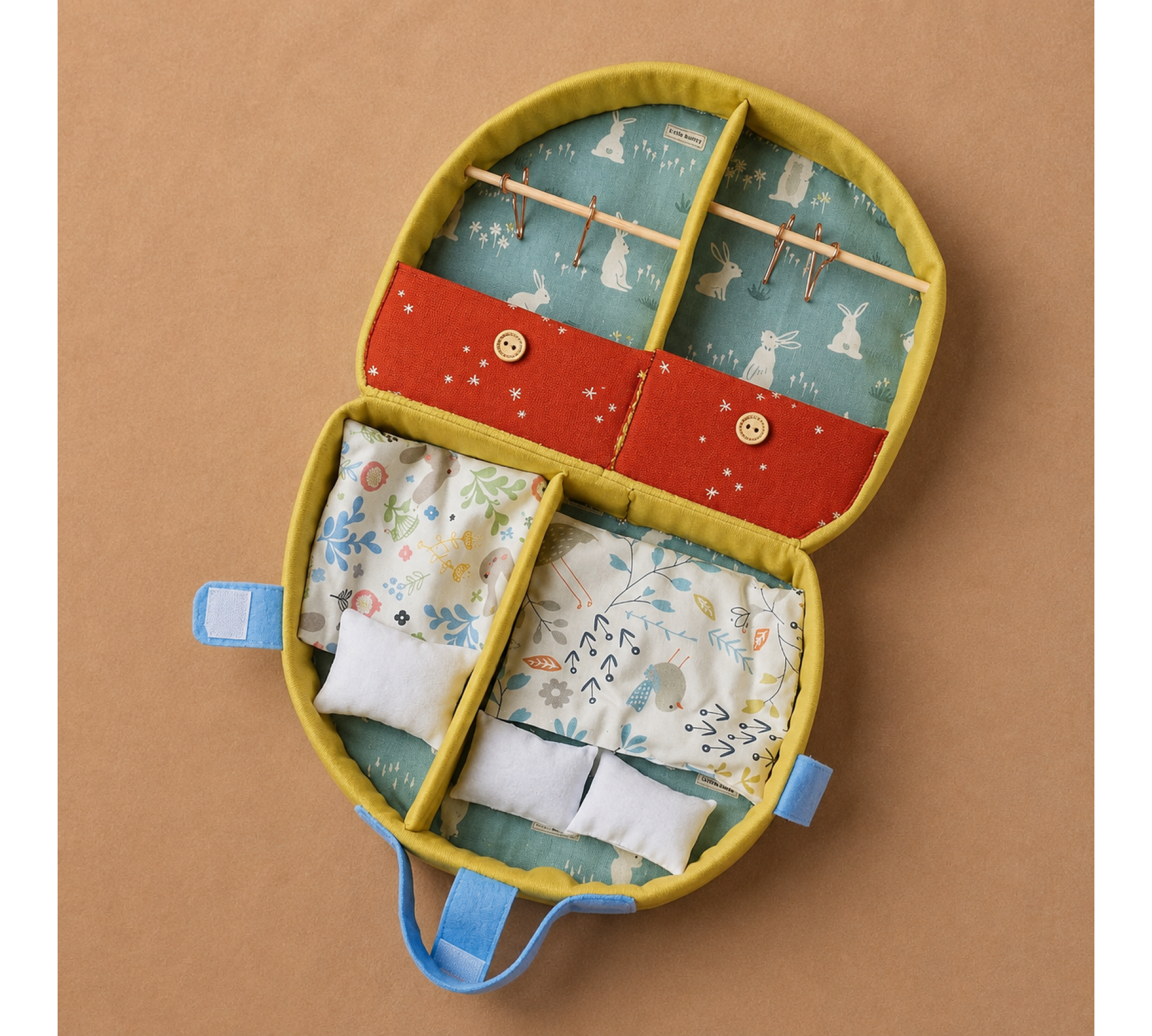 Trailer Dollhouse Sewing Pattern PDF – Travel Doll Case
