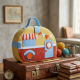 Trailer Dollhouse Sewing Pattern PDF – Travel Doll Case