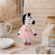 Ballet Animal Sewing Pattern PDF – Zebra, Giraffe & Hippo Dolls