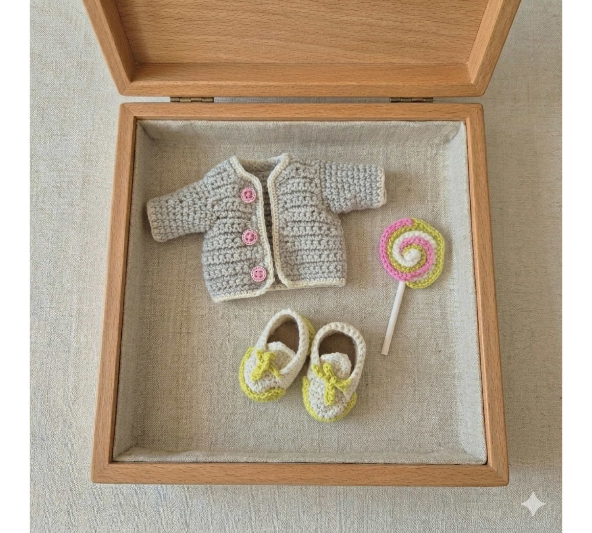 Crochet Doll Clothes Pattern PDF – Wardrobe for 8–9 Inch Auri Dolls