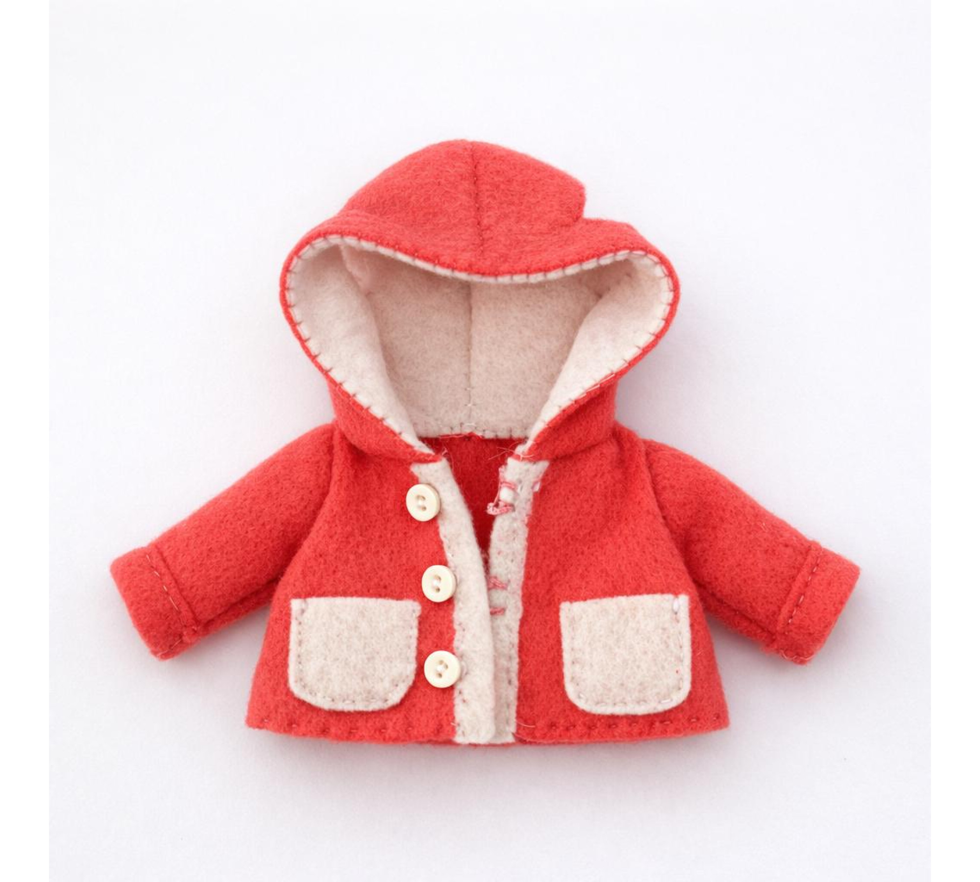 Mouse Doll Clothes Pattern PDF – 5 Outfits for 15 cm (6 Inch) Dolls and Toys