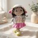 Auri Lamb Hat Doll Crochet Pattern PDF – 9 Inch Amigurumi Doll with Clothes