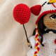 Halloween Clown Crochet Doll Pattern PDF – 9 Inch Auri Amigurumi Doll