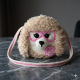 Crochet Puppy Bag Pattern PDF – Fluffy Dog Purse with Lollipop