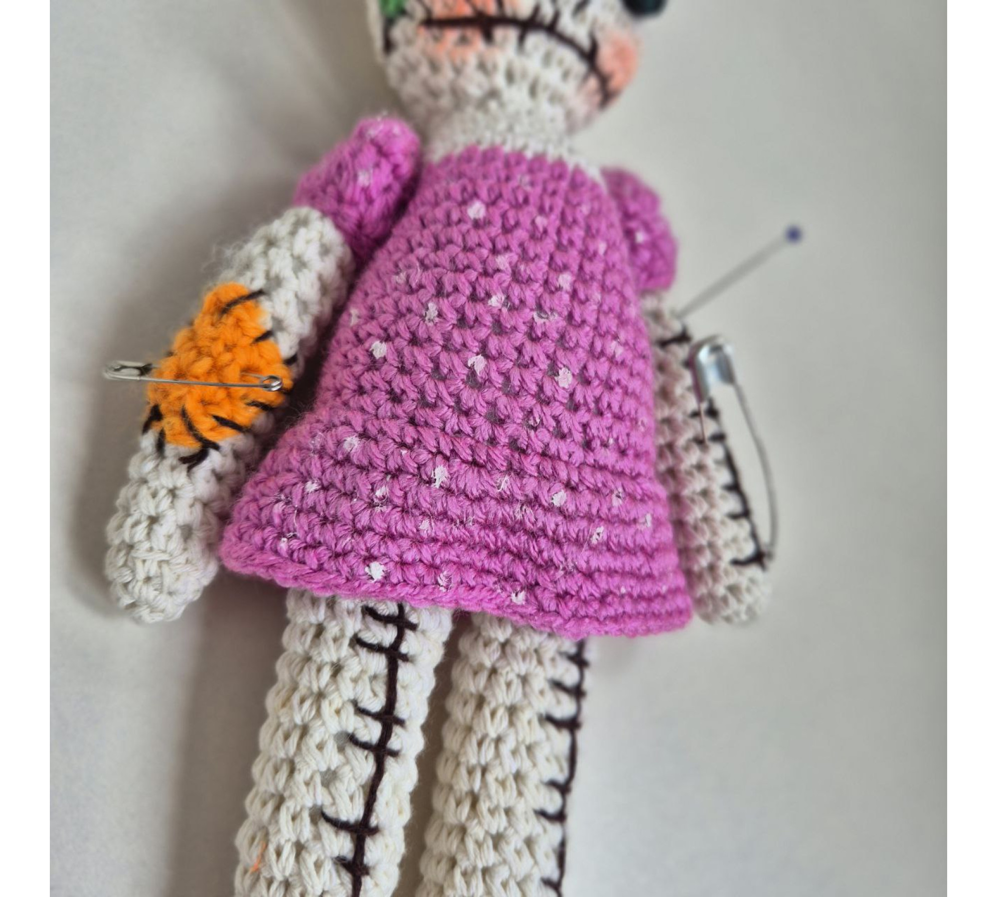 Voodoo Doll Crochet Pattern PDF – Halloween Amigurumi Boy & Girl