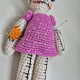 Voodoo Doll Crochet Pattern PDF – Halloween Amigurumi Boy & Girl