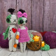 Voodoo Doll Crochet Pattern PDF – Halloween Amigurumi Boy & Girl
