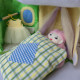 Mushroom Dollhouse Sewing Pattern PDF – Felt Fairy House with Doll and Interior
