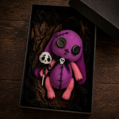 Voodoo Bunny Sewing Pattern PDF – Halloween Felt Bunny