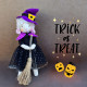 Lamb Sewing Pattern PDF – Halloween Witch Doll with Dress, Cape and Hat